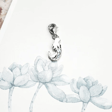 Silver & Zirconia Mystical Mermaid Charm Bracelet